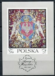 Znaczki 1970 r. Arrasy wawelskie