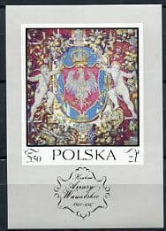 Znaczki 1970 r. Arrasy wawelskie