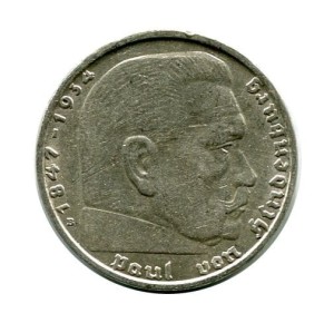 Niemcy 2 Marki 1938 r. Hindenburg