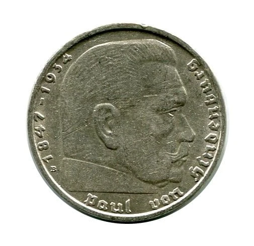 Niemcy 2 Marki 1938 r. Hindenburg