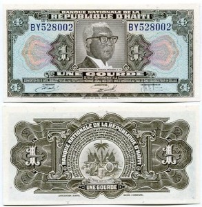 Haiti 1 Gourde 1919 r. UNC