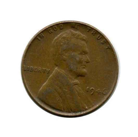 USA 1 Cent 1946 r. Lincoln