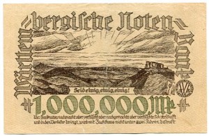 Niemcy 1 Million Mark 1923 r. 