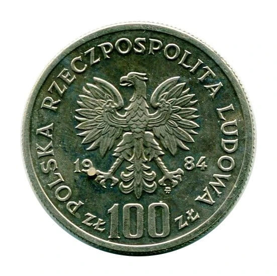 100 zł 40 Lat PRL 1984 r.