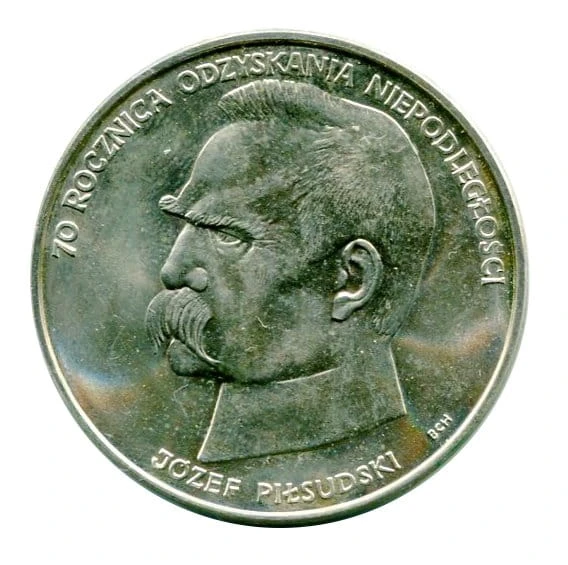 50 000 zł Józef Piłsudski 1988 r.