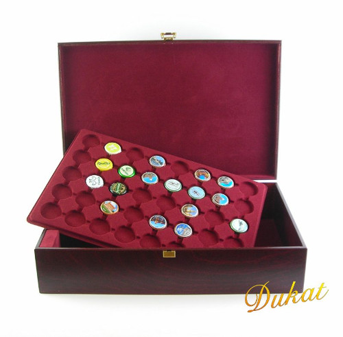 Kuferek na kapsle piwne