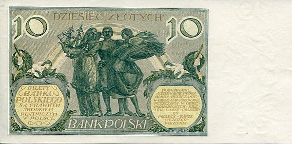 Banknot Polska 10 Złotych 1929 r. FI - Sklep numizmatyczny Dukat